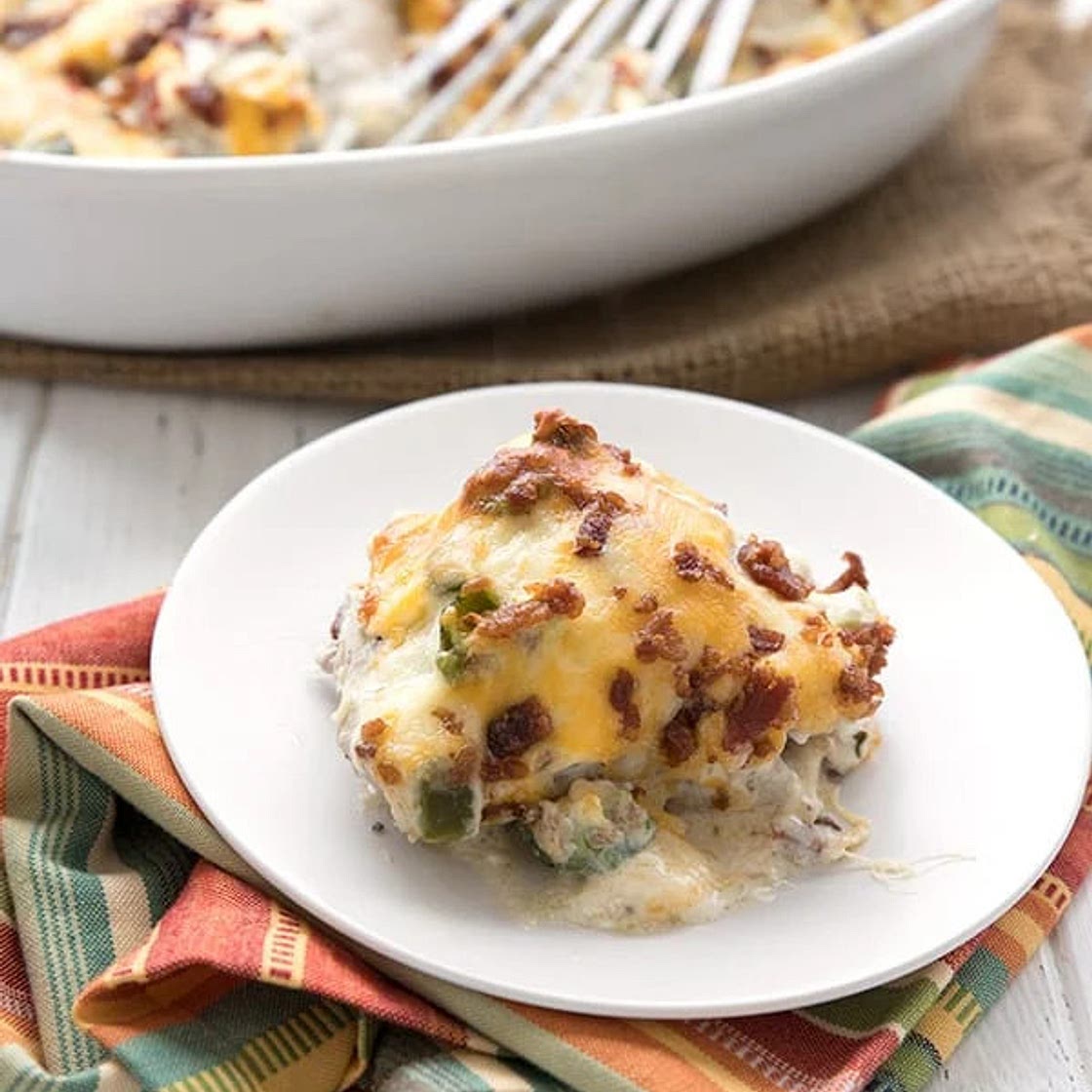 Keto Jalapeno Popper Chicken