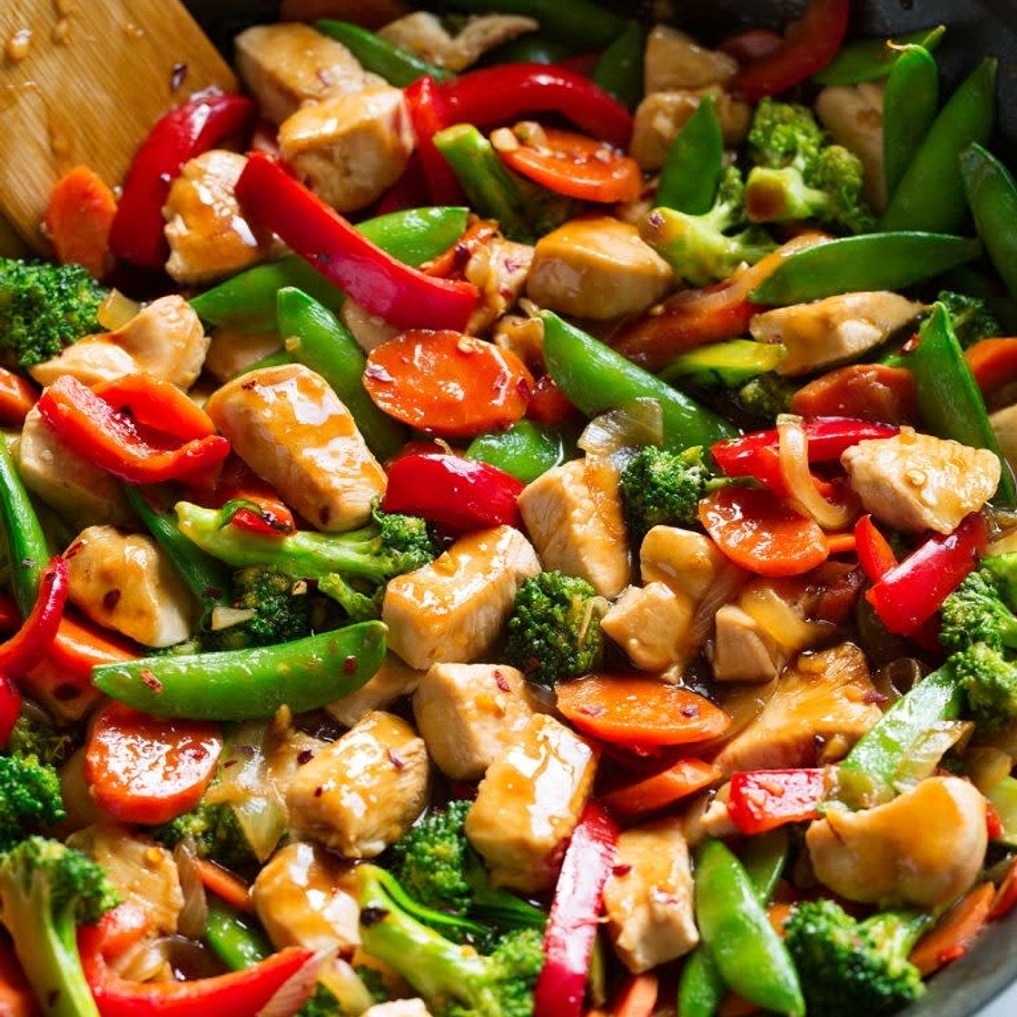 Chicken and Vegetable Stir Fry