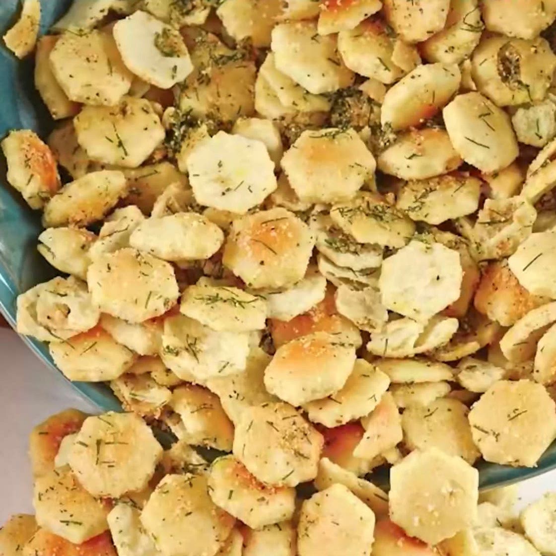 Dill Seasoned Oyster Cracker Recipe