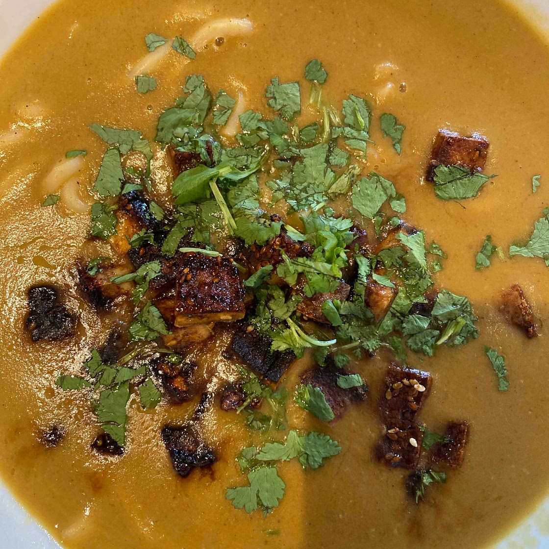 Curry Butternut Squash Noodles