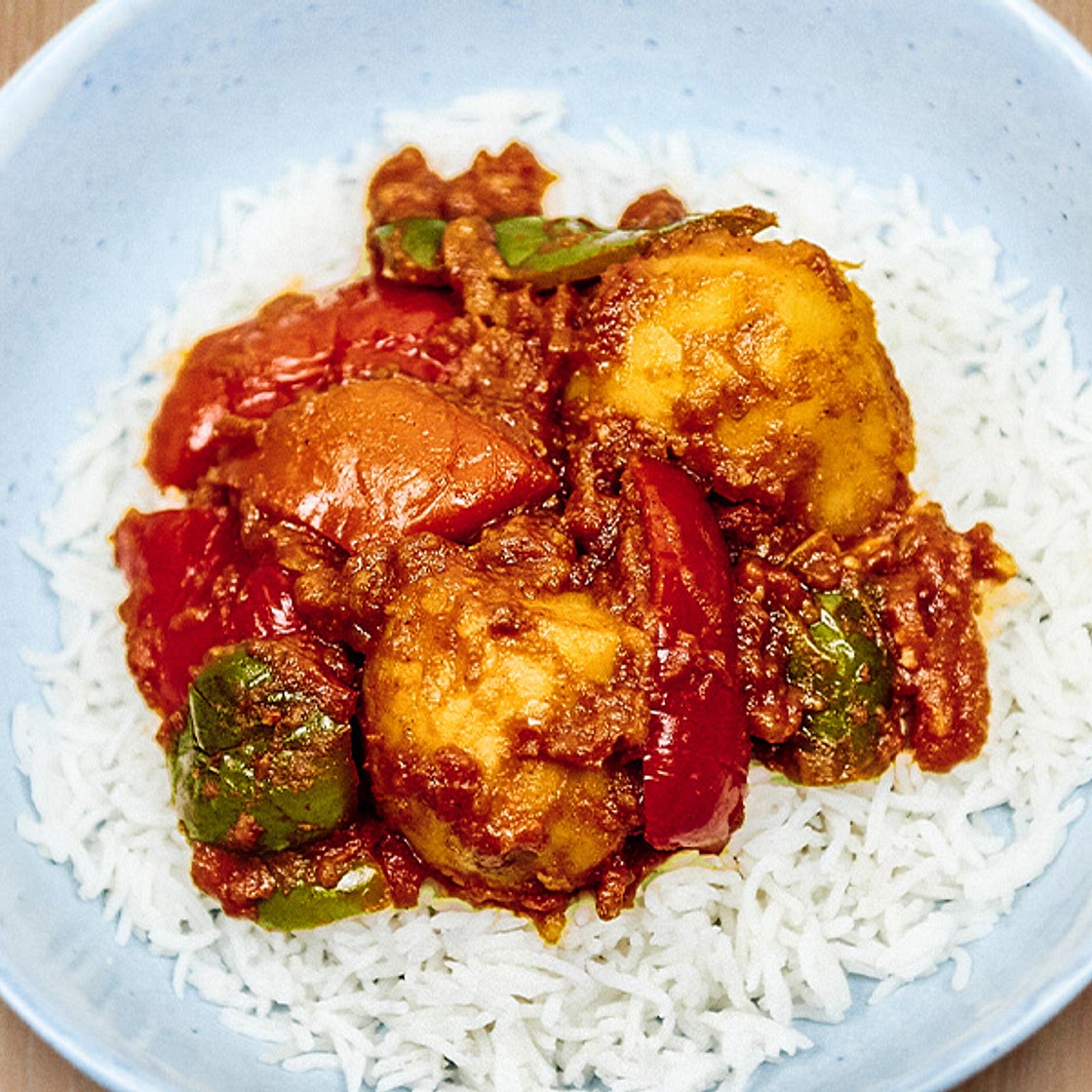 Potato & pepper curry