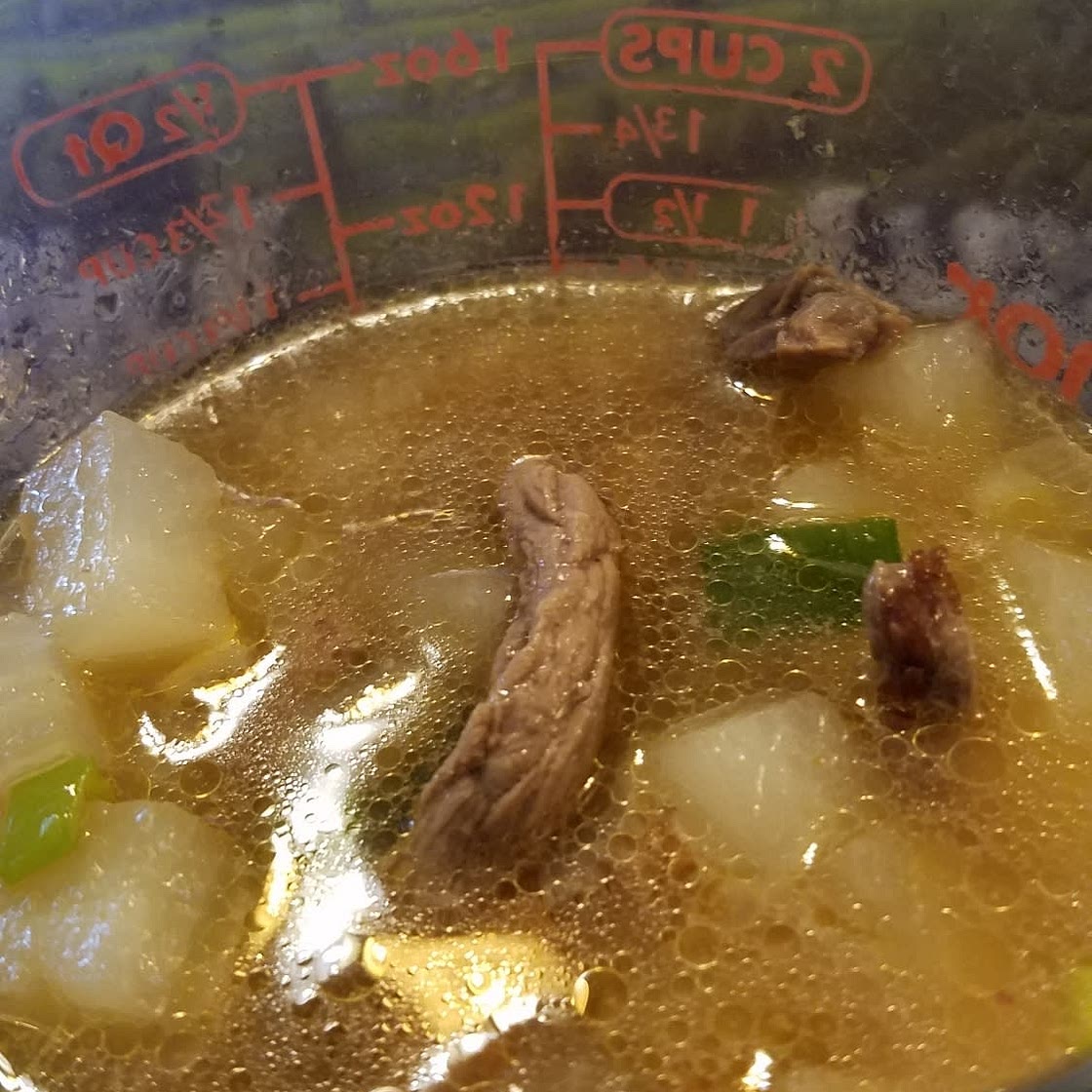 Korean Beef & Radish Soup