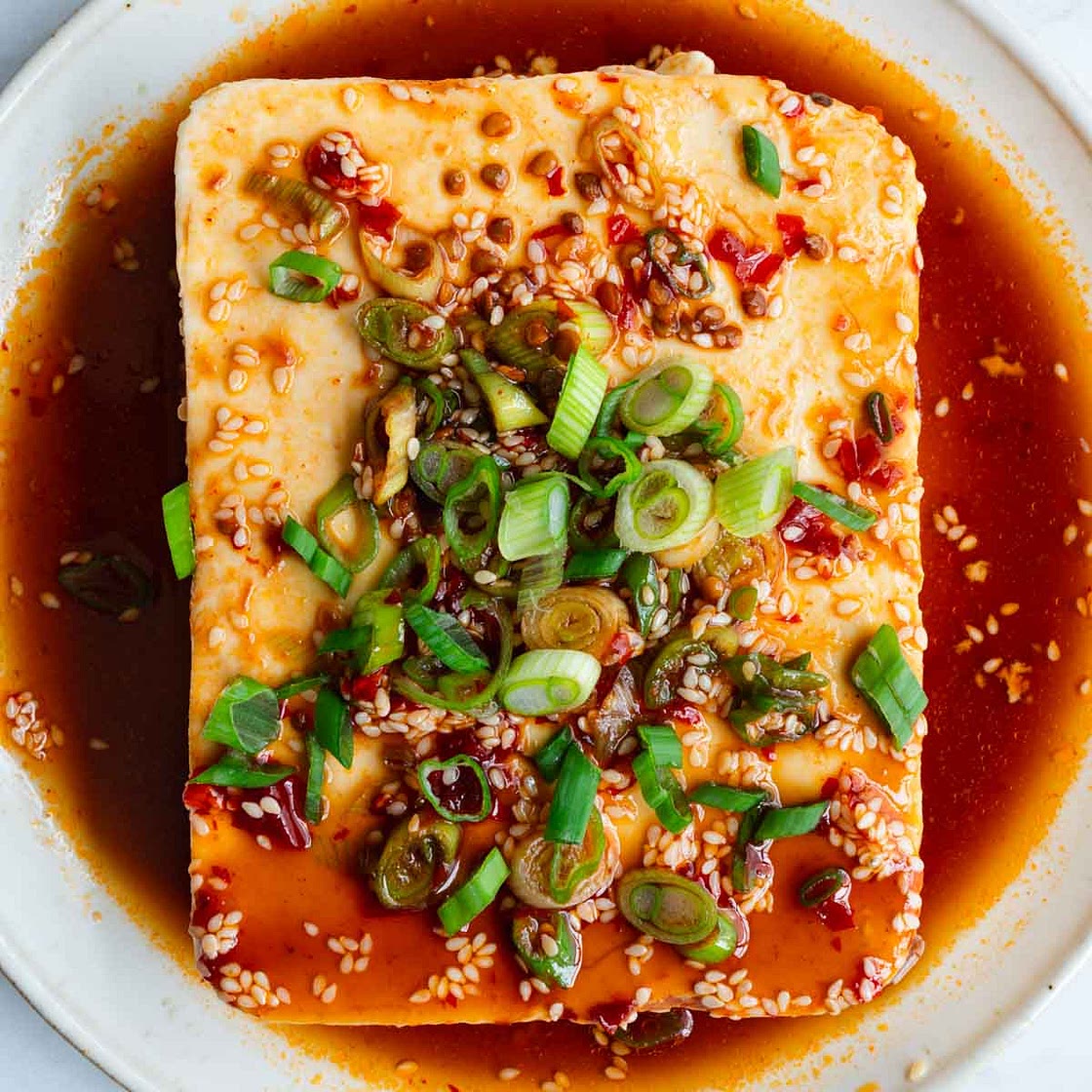 10-Minute Sesame Soy Silken Tofu