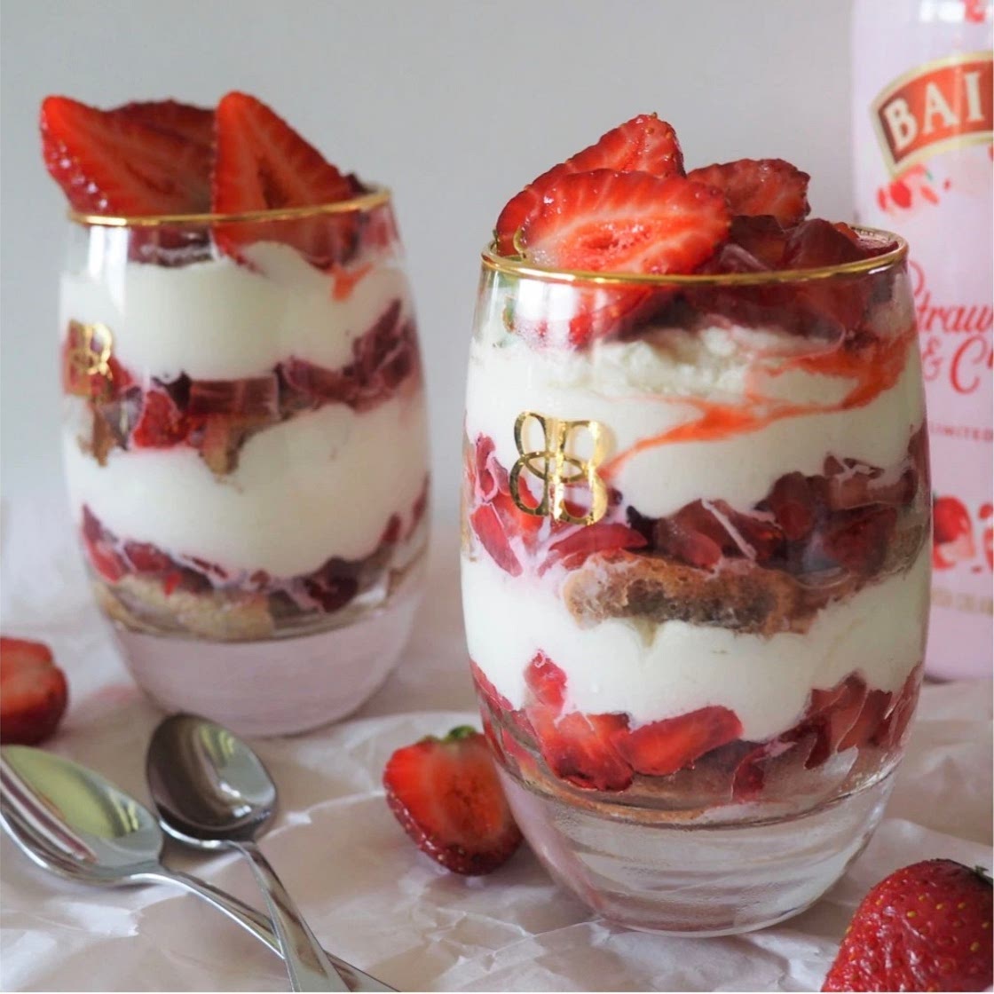 Strawberry mascarpone