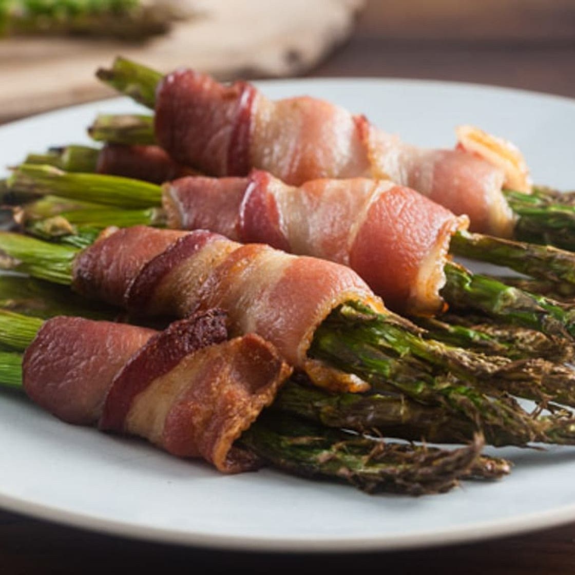 Air Fryer Bacon Wrapped Asparagus Recipe