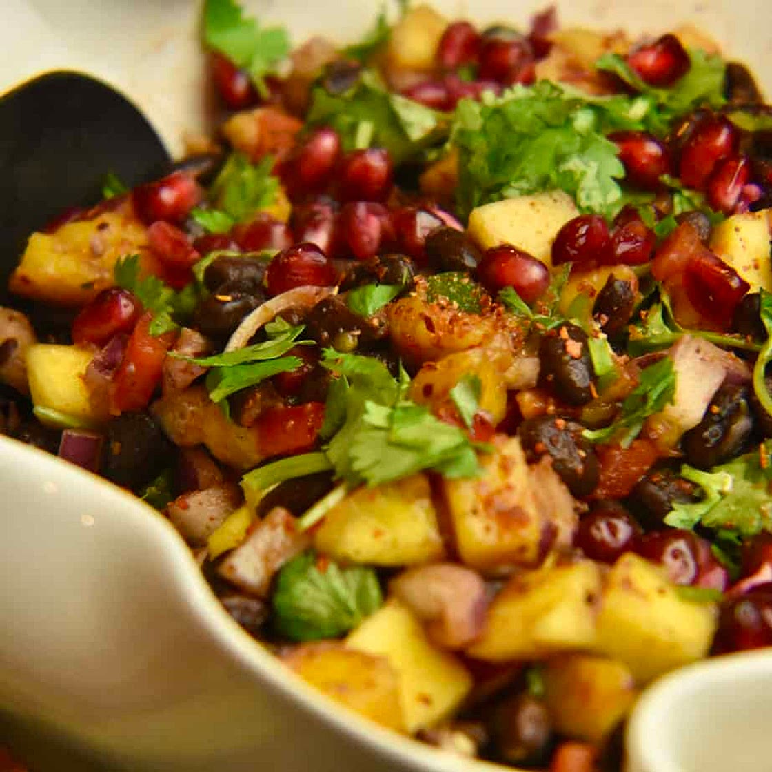 Black Bean and Mango Salsa