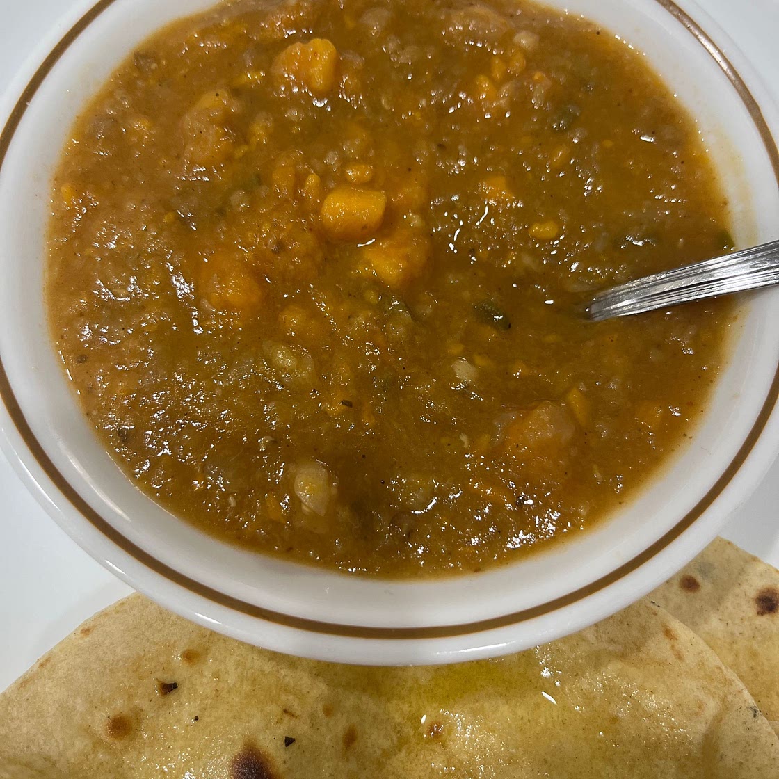 Sweet Potato lentil Dal