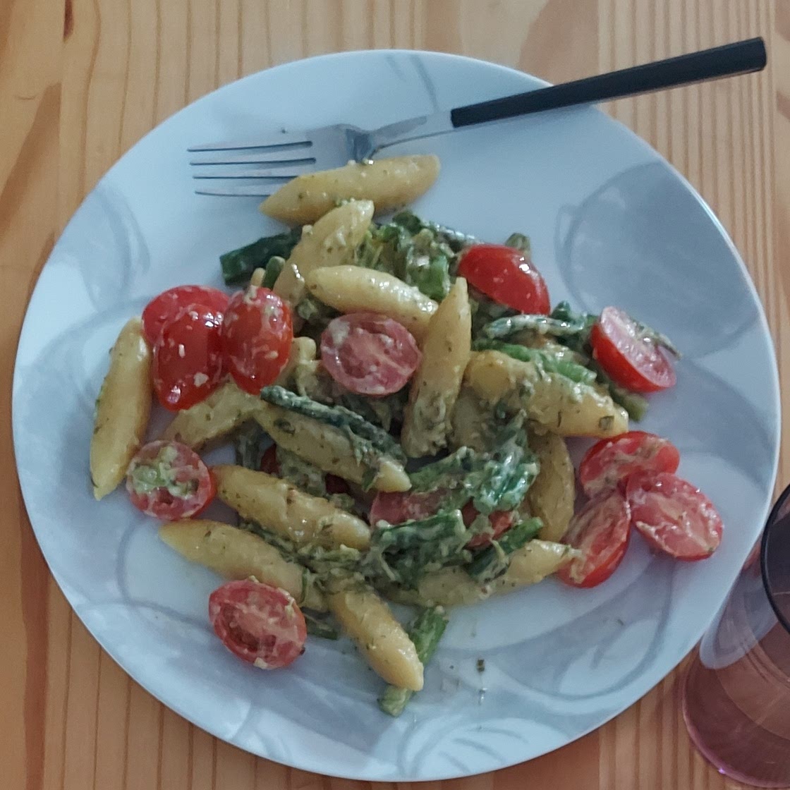 Spargel-Schupfnudel-Pfanne