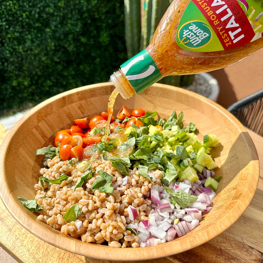 Spring Farro Salad