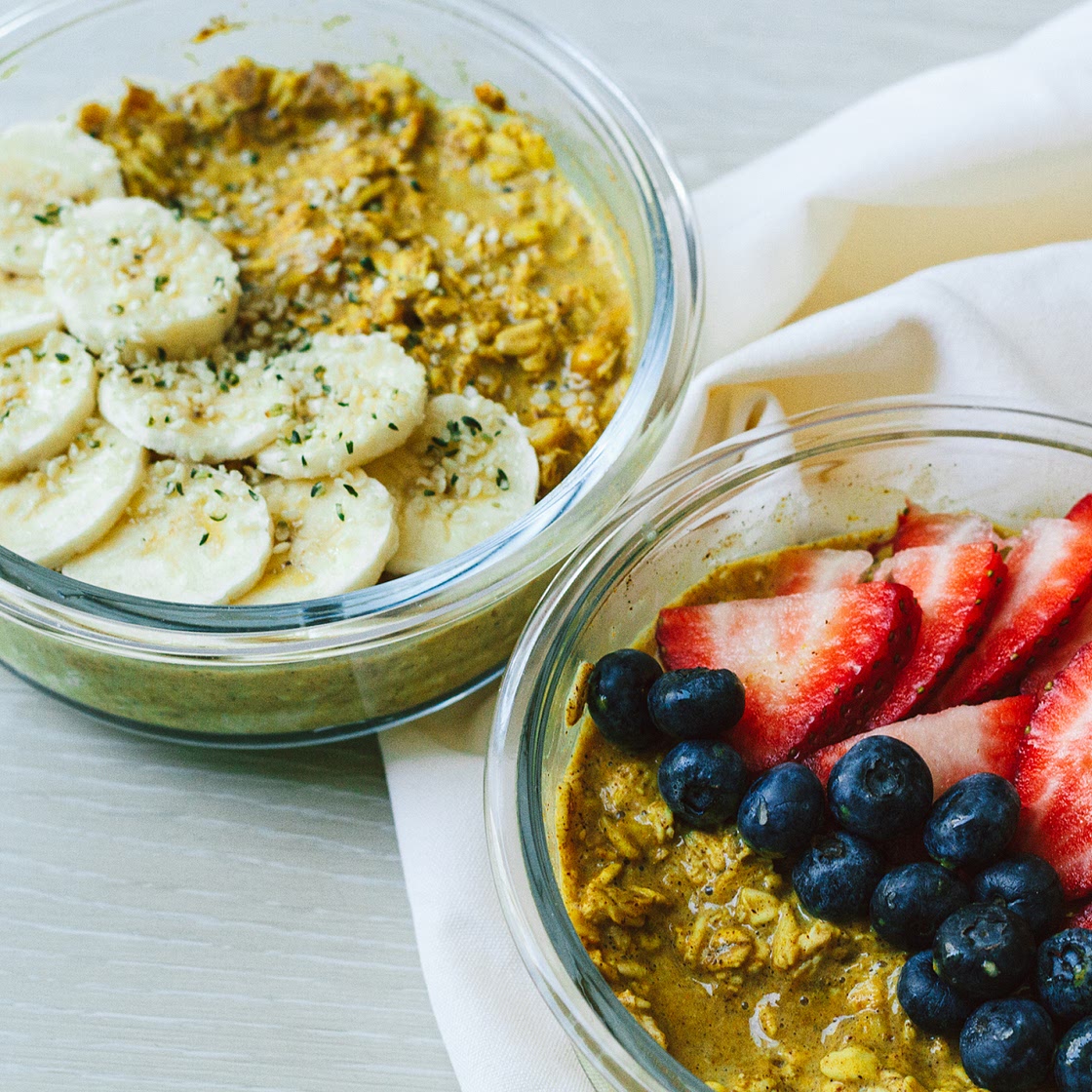 Ginger Turmeric Overnight Oats