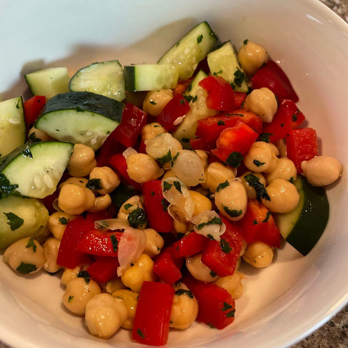 ChatGPT Chickpea Salad