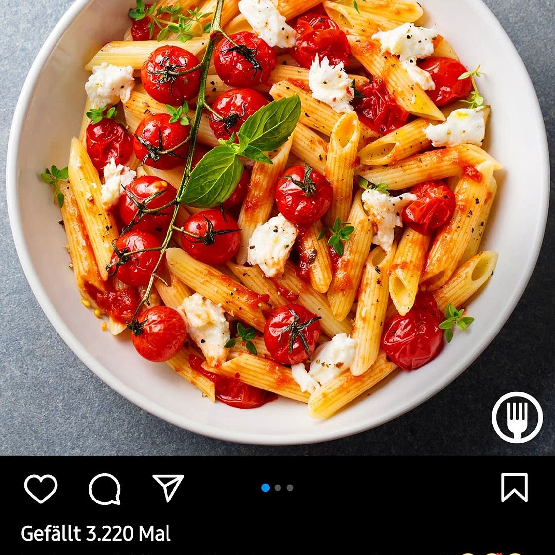 Nudeln mit Ofentomaten