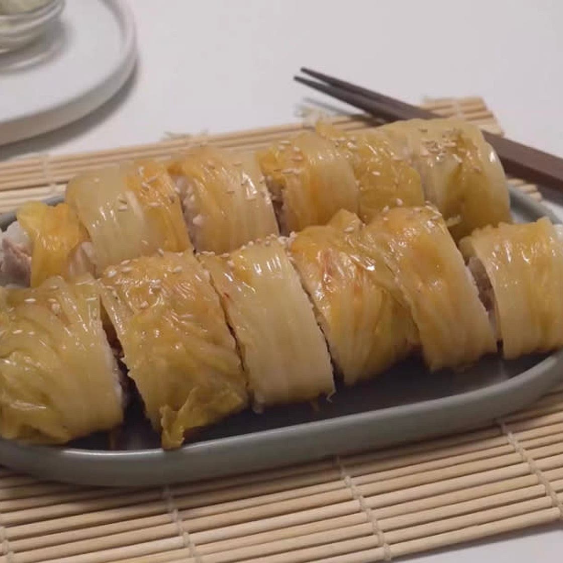 묵은지 참치말이