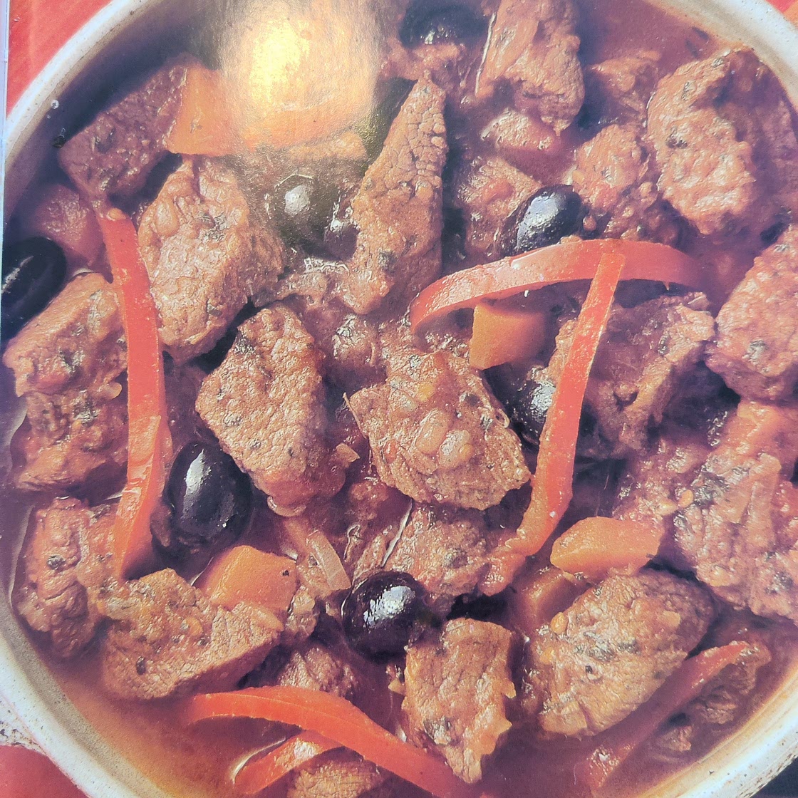 Beef stew with red wine