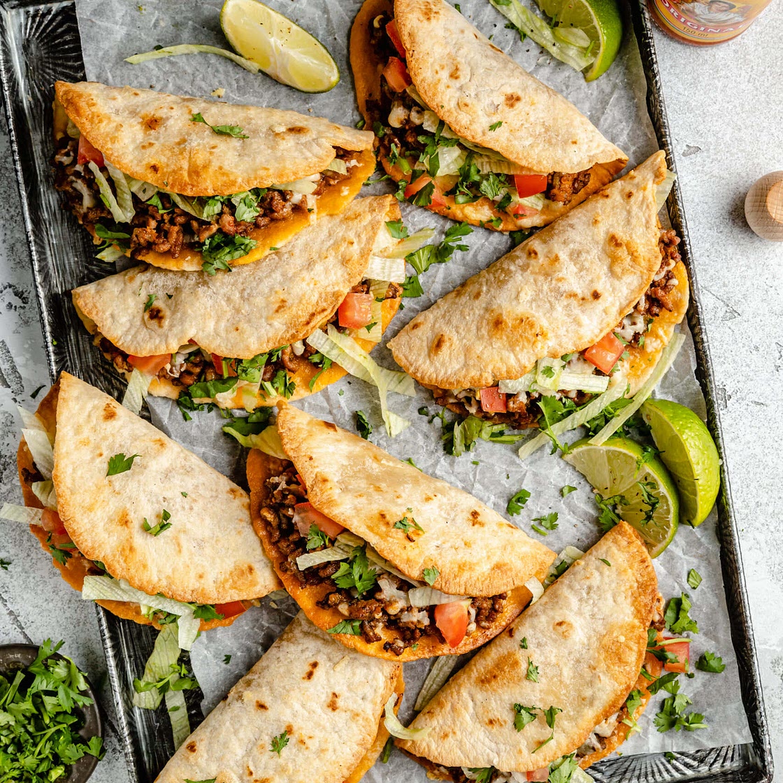 Crunchy Baked Beef Tacos