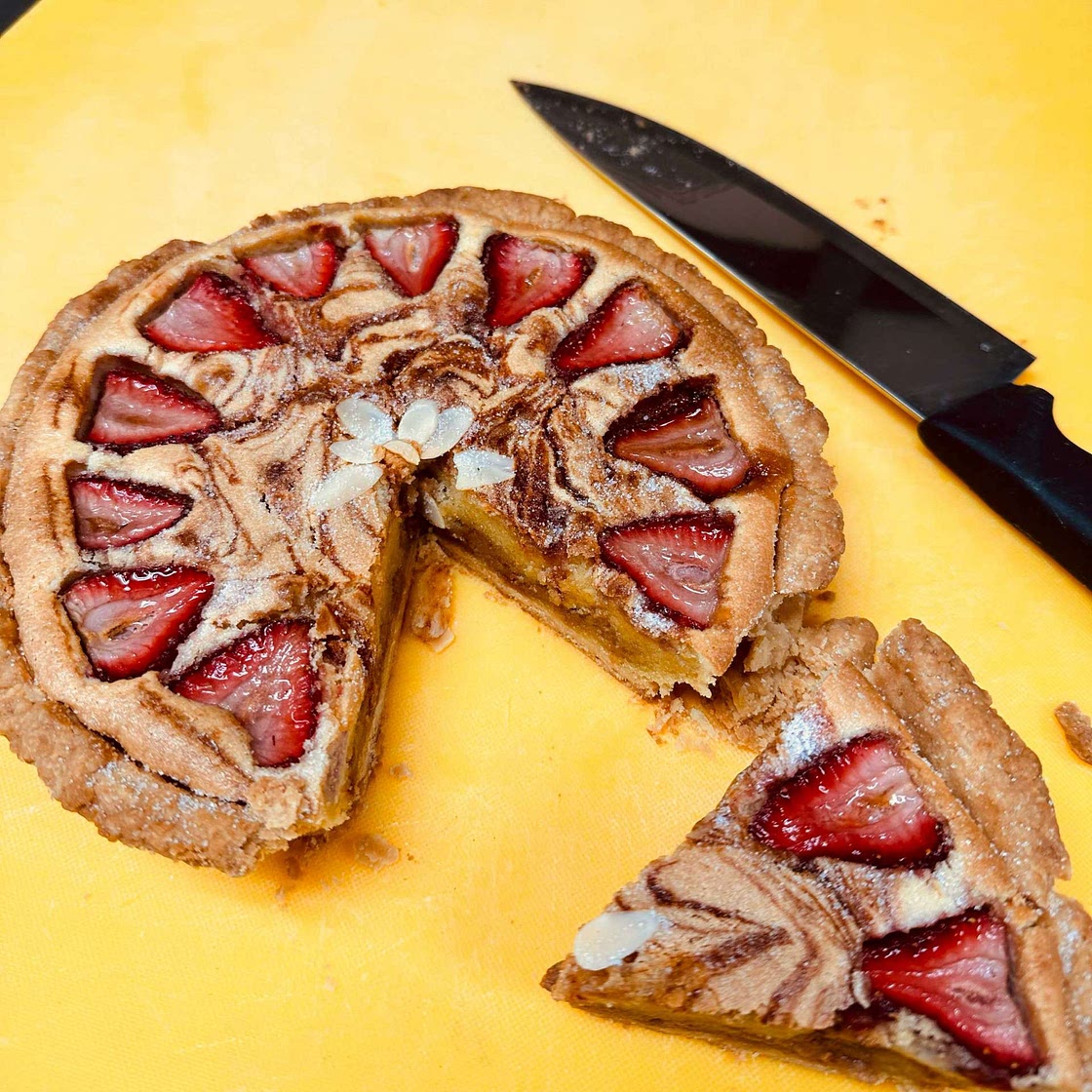 Summer Fruit Frangipane Tart Filling