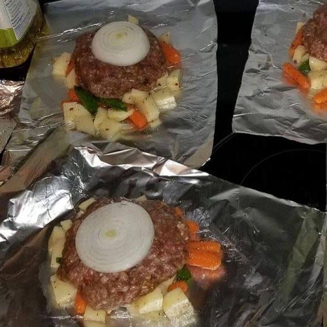 Burger Foil Packets