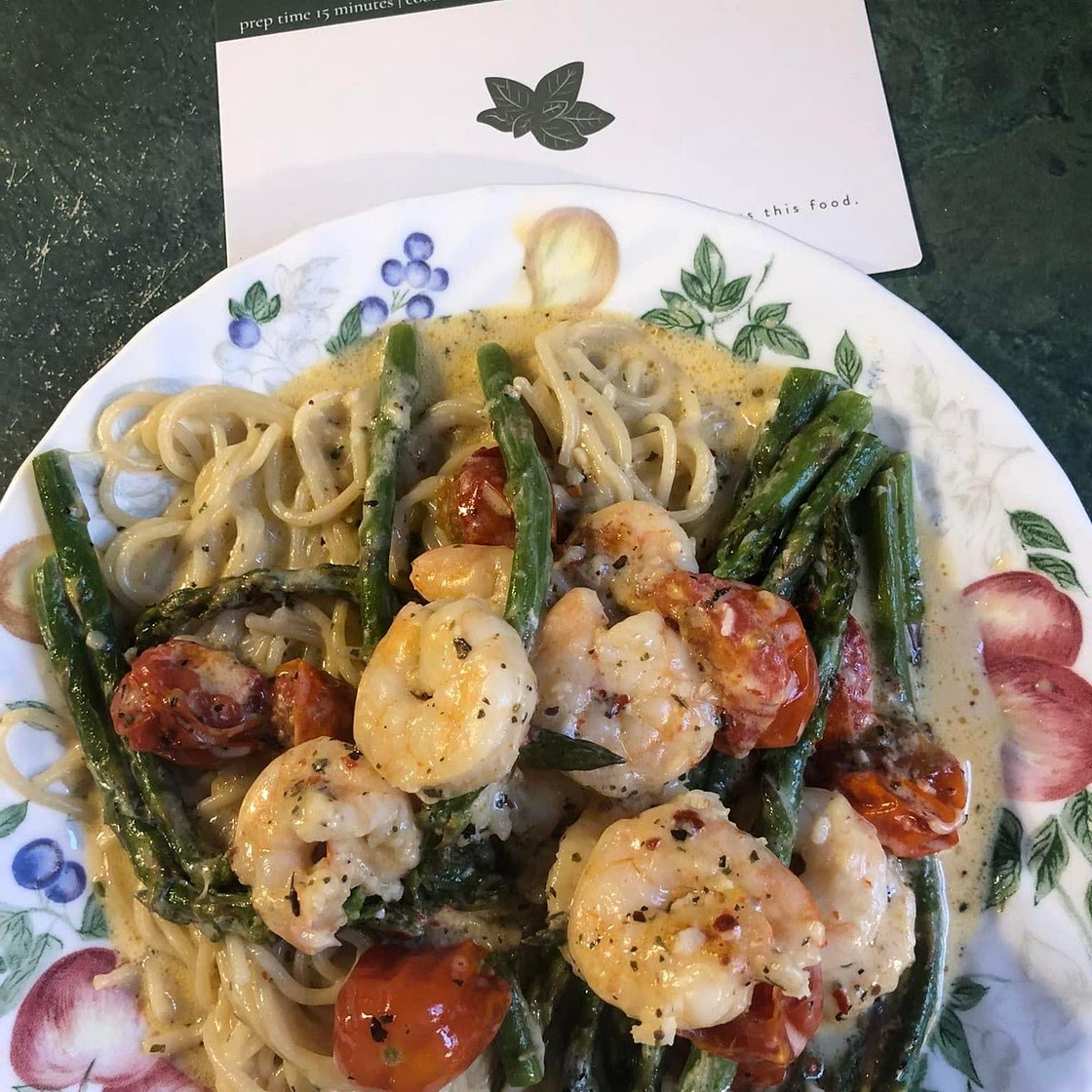 Tuscan Style Shrimp Packets