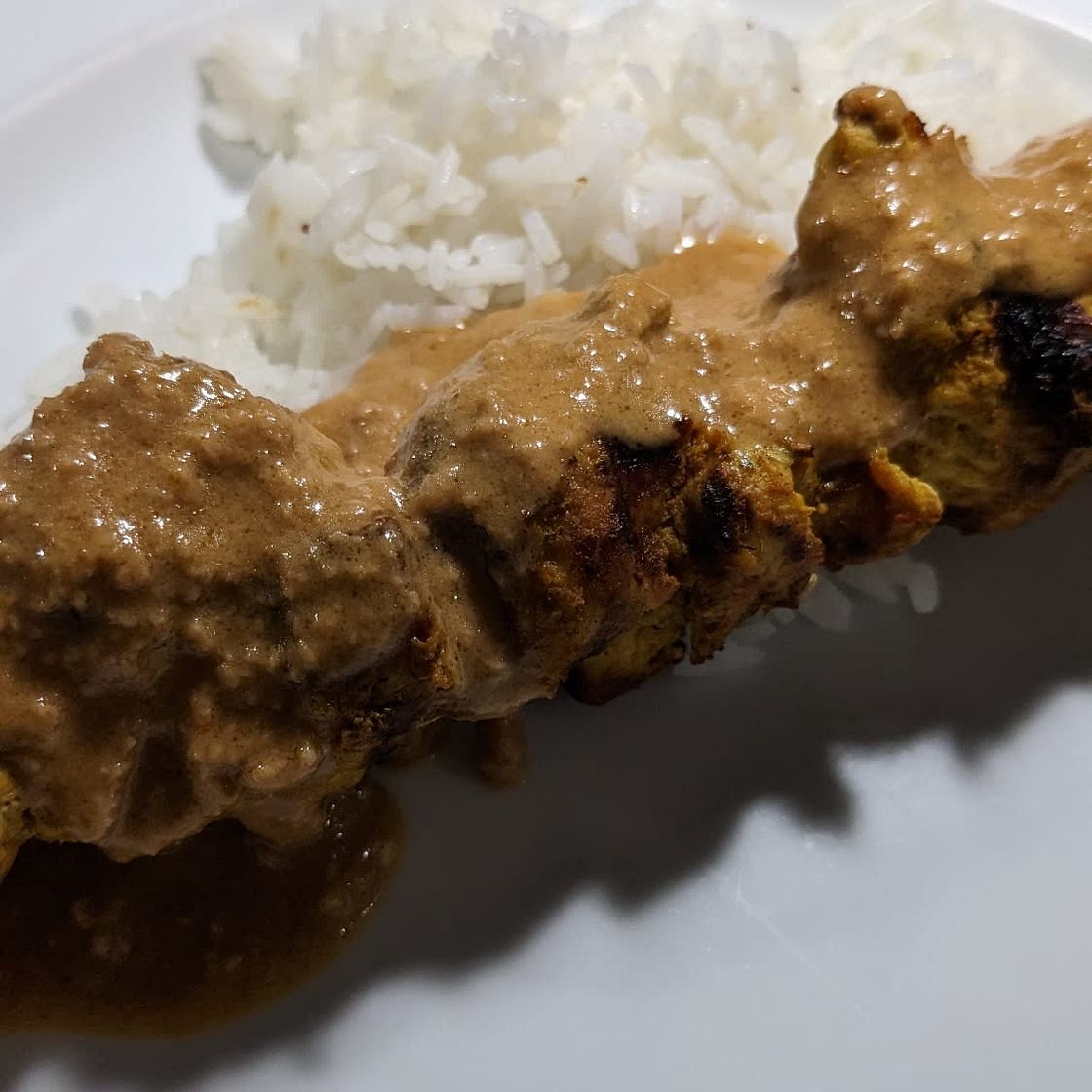 Thai Chicken Satay with Peanut Sauce
