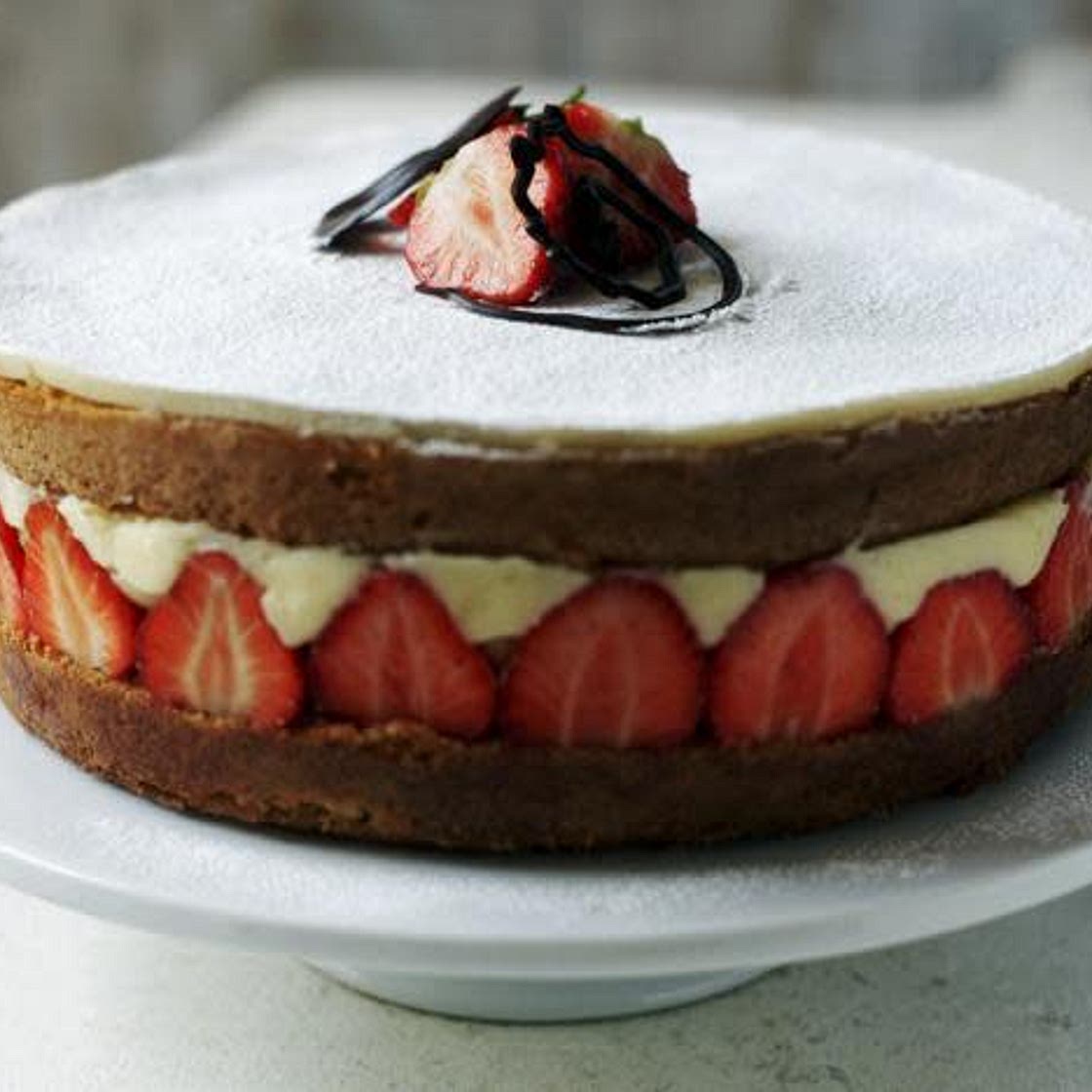 Fraisier Cake