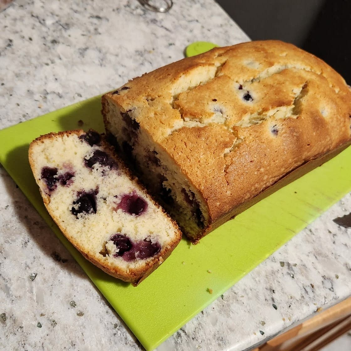 Lemon Blueberry Pound Cake