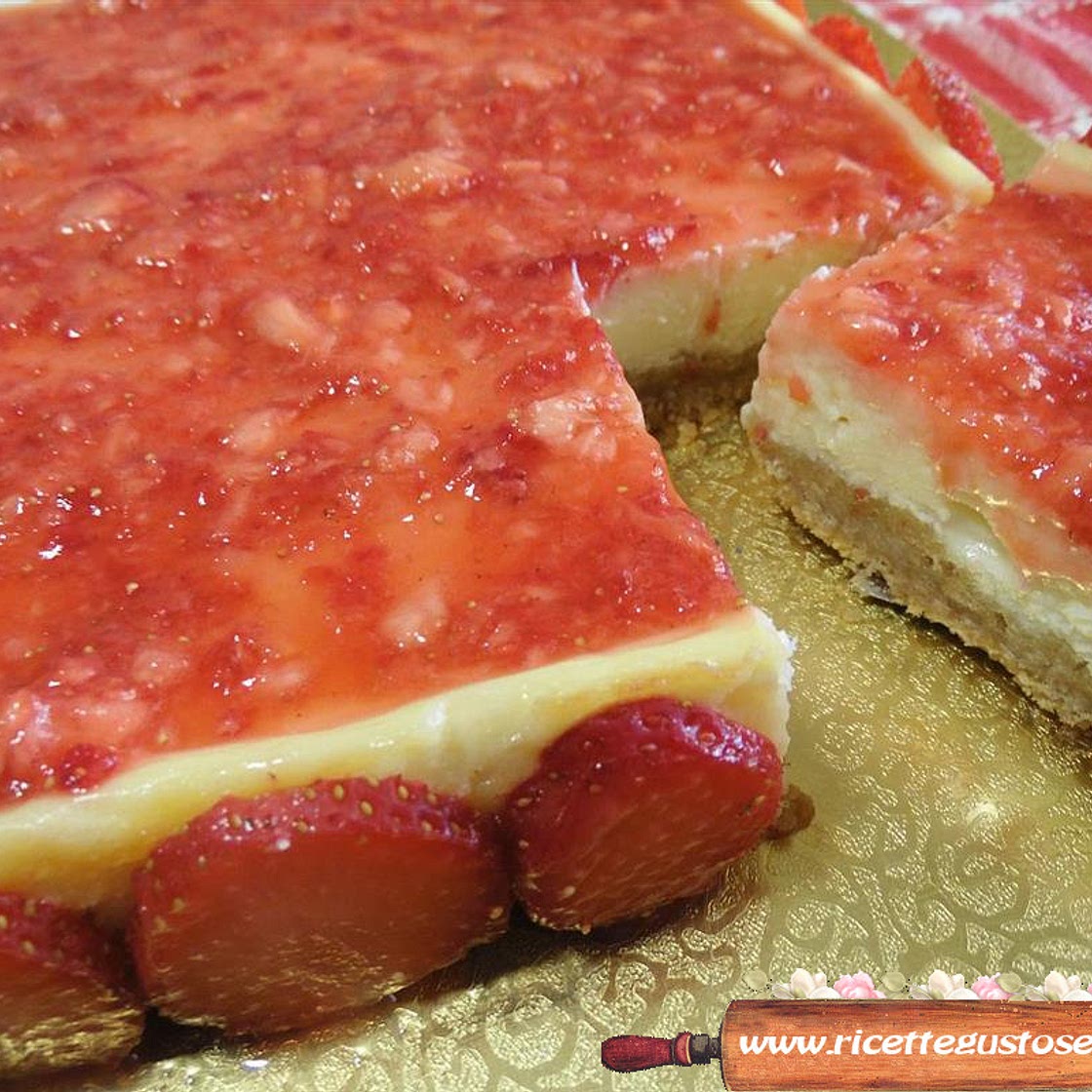 Cheesecake alle fragole