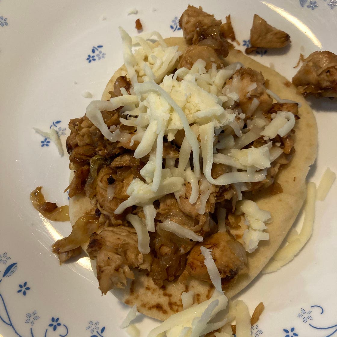 Chicken garlic melts 