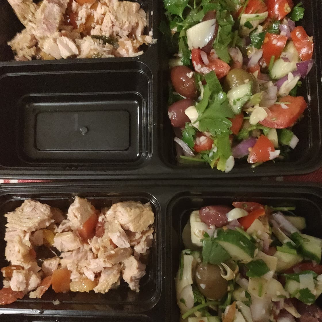 Mediterranean Tuna Salad No Mayo
