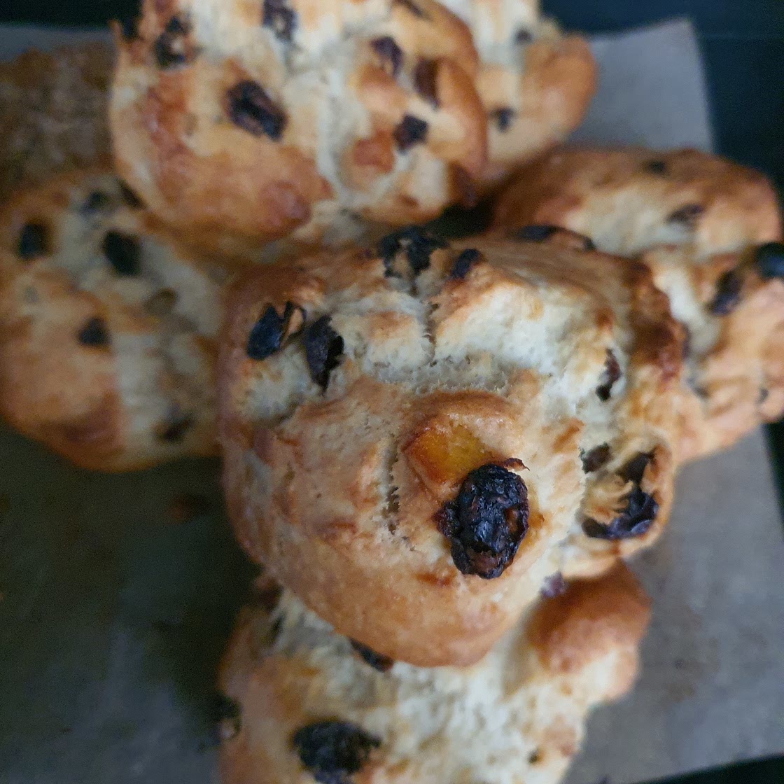Mum's chunky fruit scones