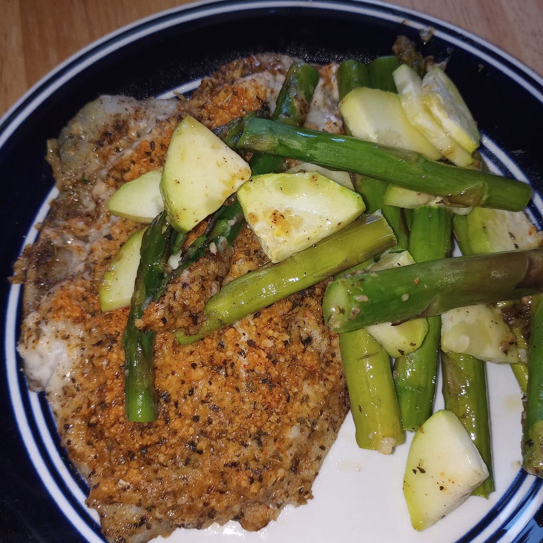 Parmesan Crusted Tilapia (Quick & Easy!)