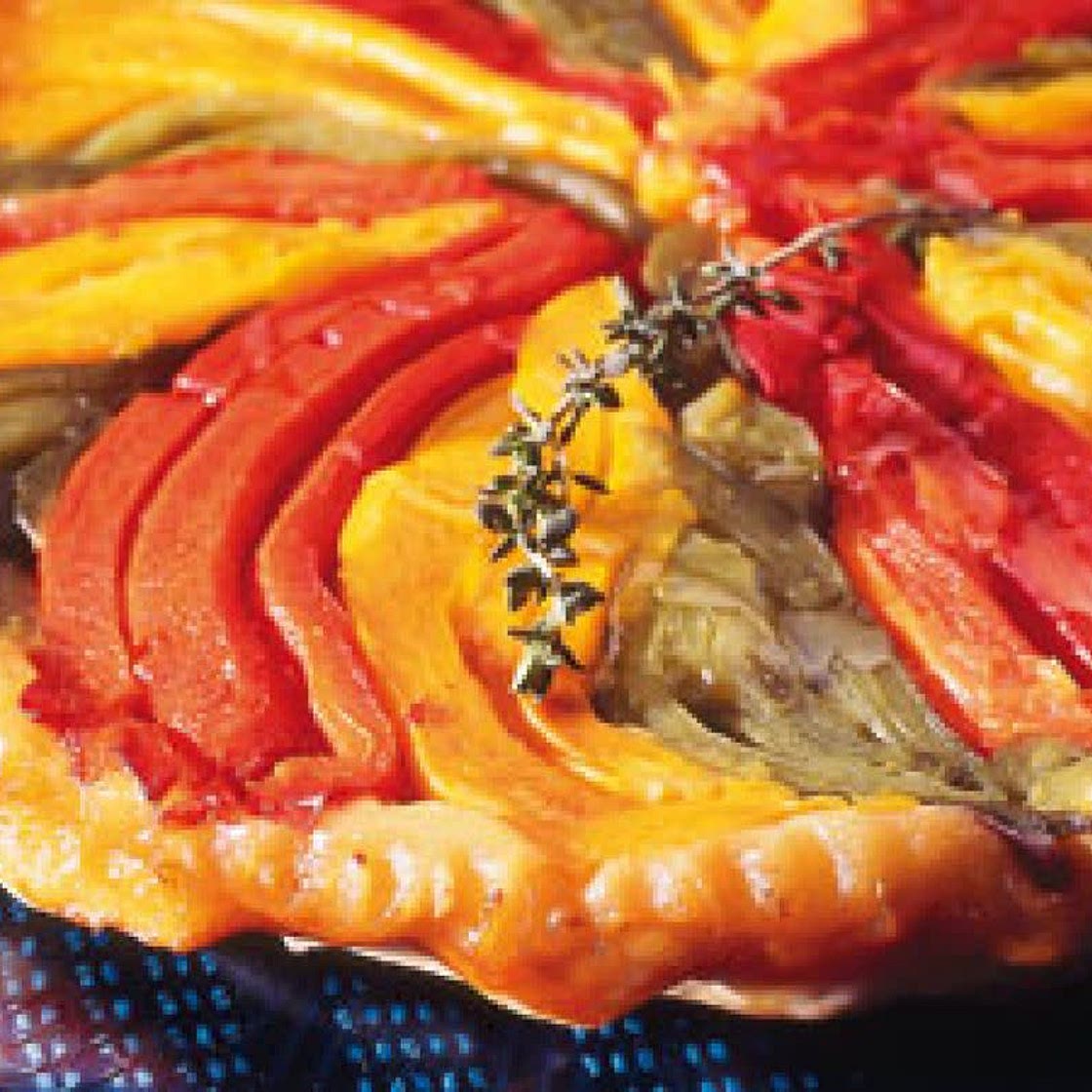 Tatin aux poivrons