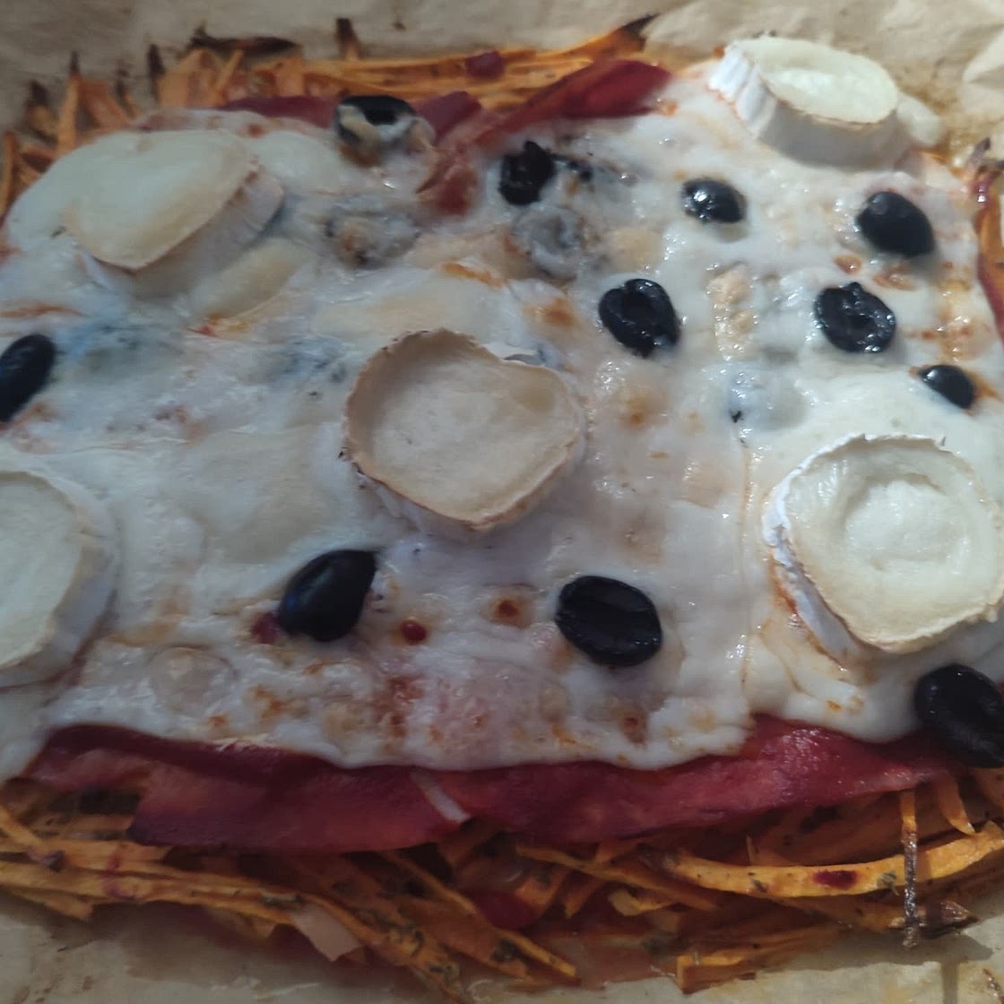 Pizza patate douce