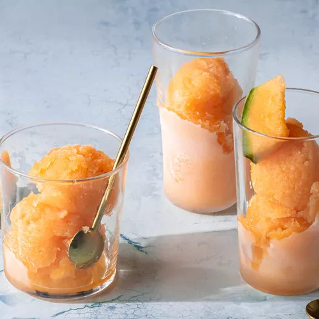Cantaloupe Sorbet