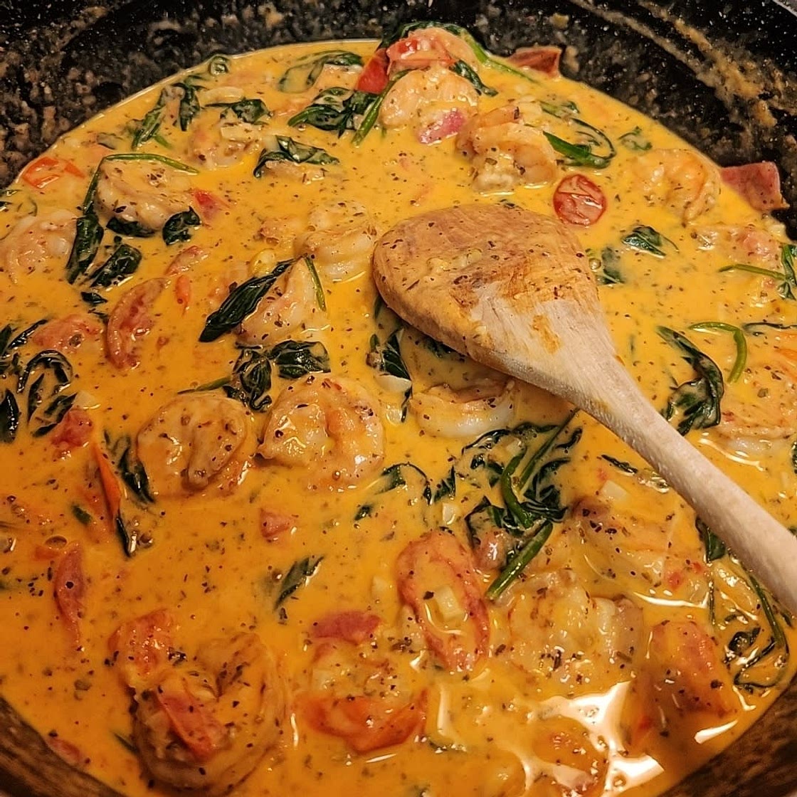 Tuscan Butter Shrimp
