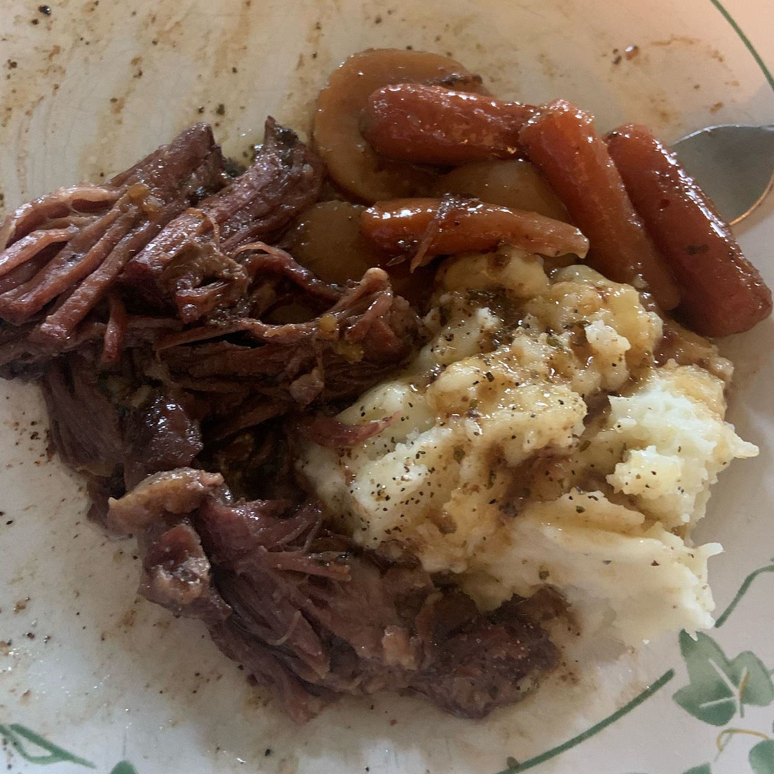 Three Packet Slow Cooker Roast Recipe