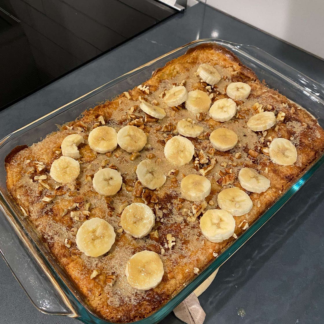 Banana Dessert Dump Cake