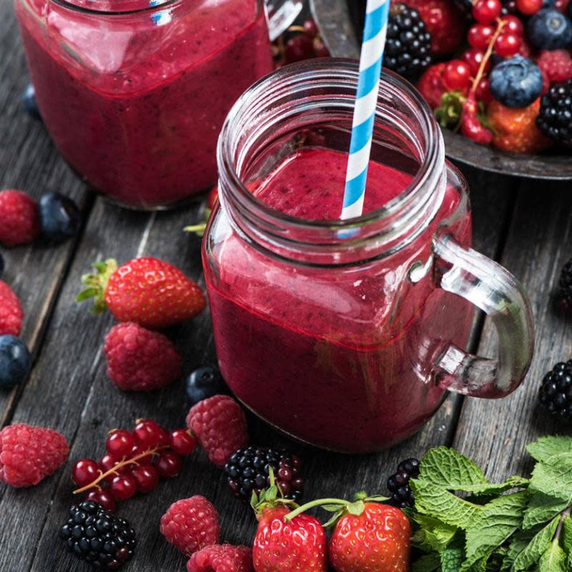 Jugo detox rojo