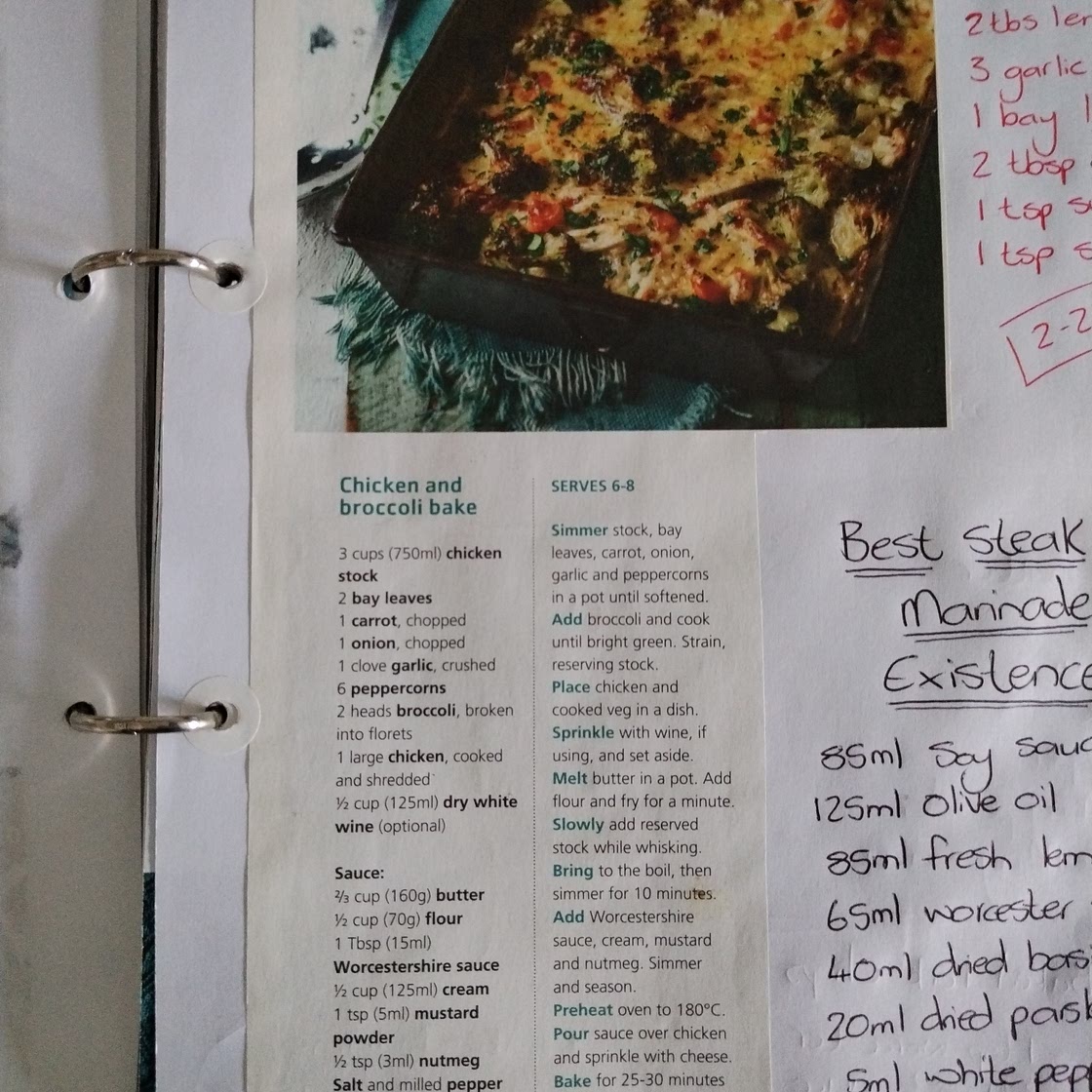 Broccoli chicken bake