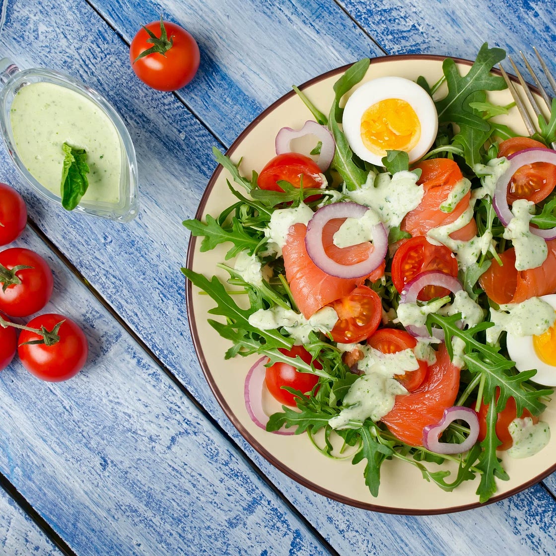 Smoked Salmon and Egg Salad