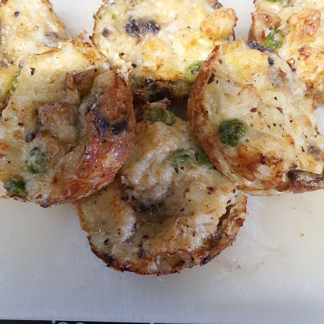 Mum's cauliflower cheese egg cups