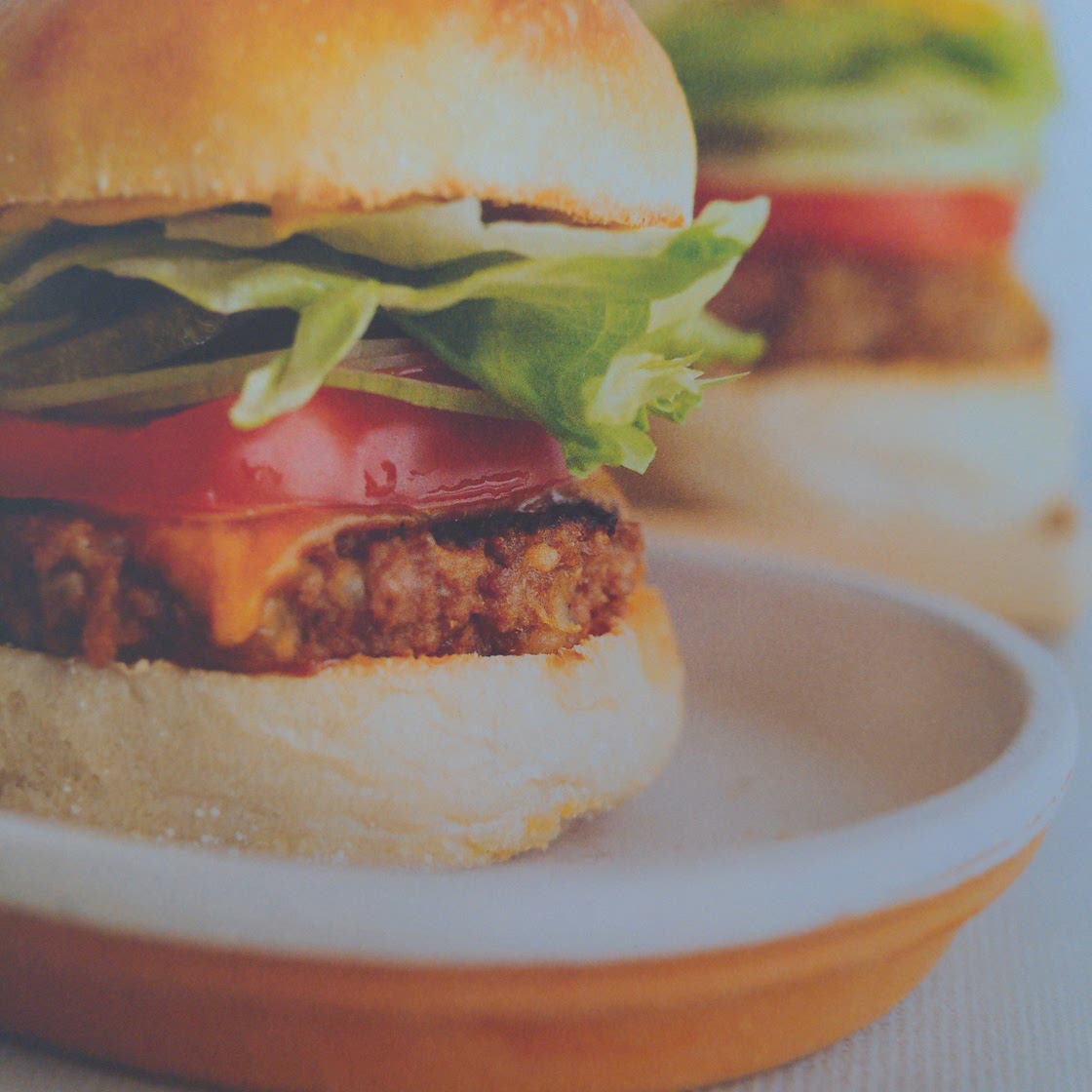 Cheeseburgers presque végé