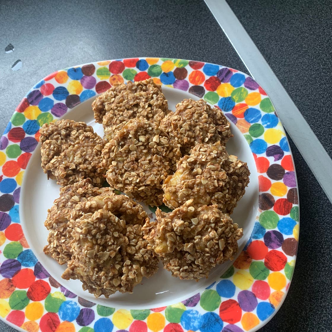 Banana Oat Cookies