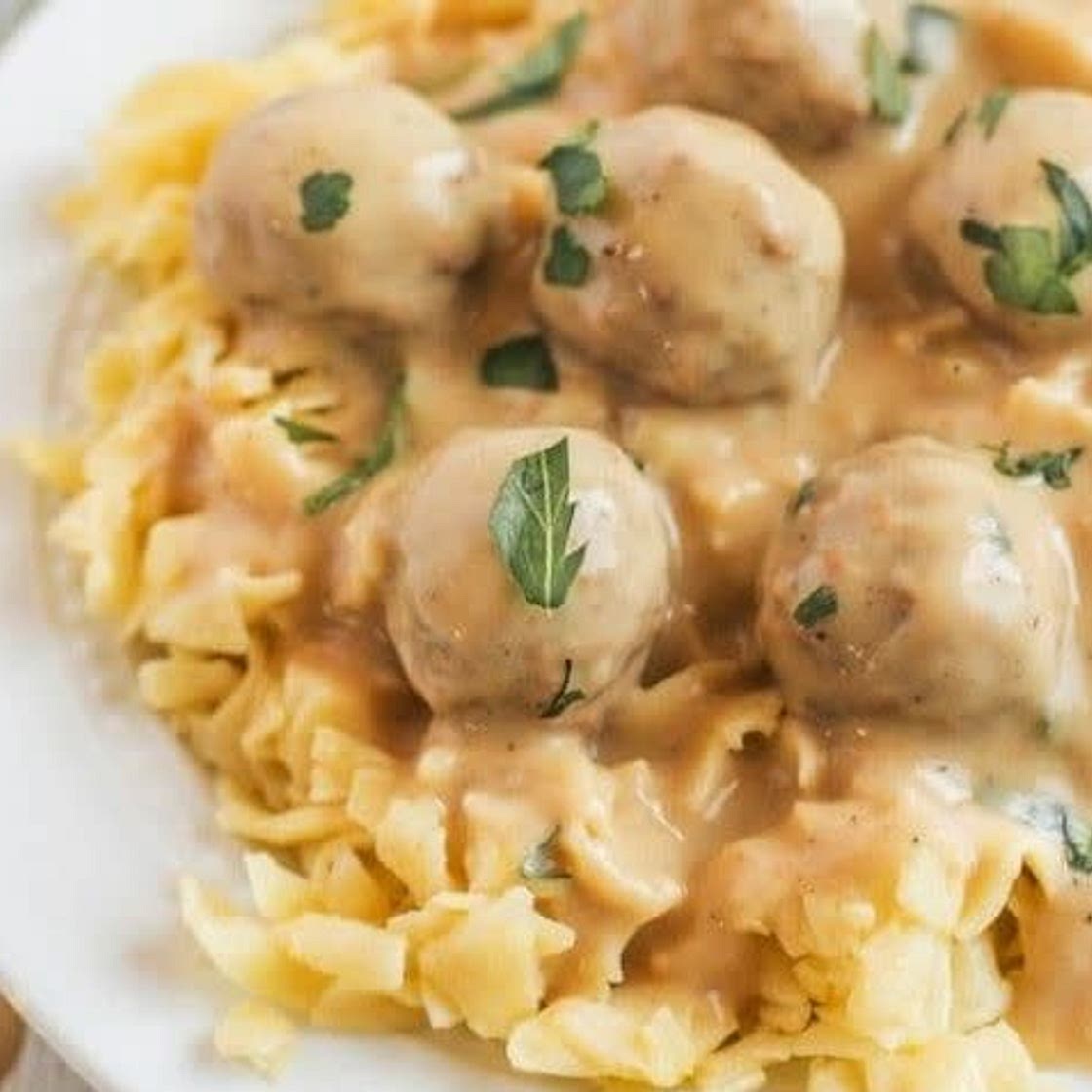 Quick Swedish meat balls