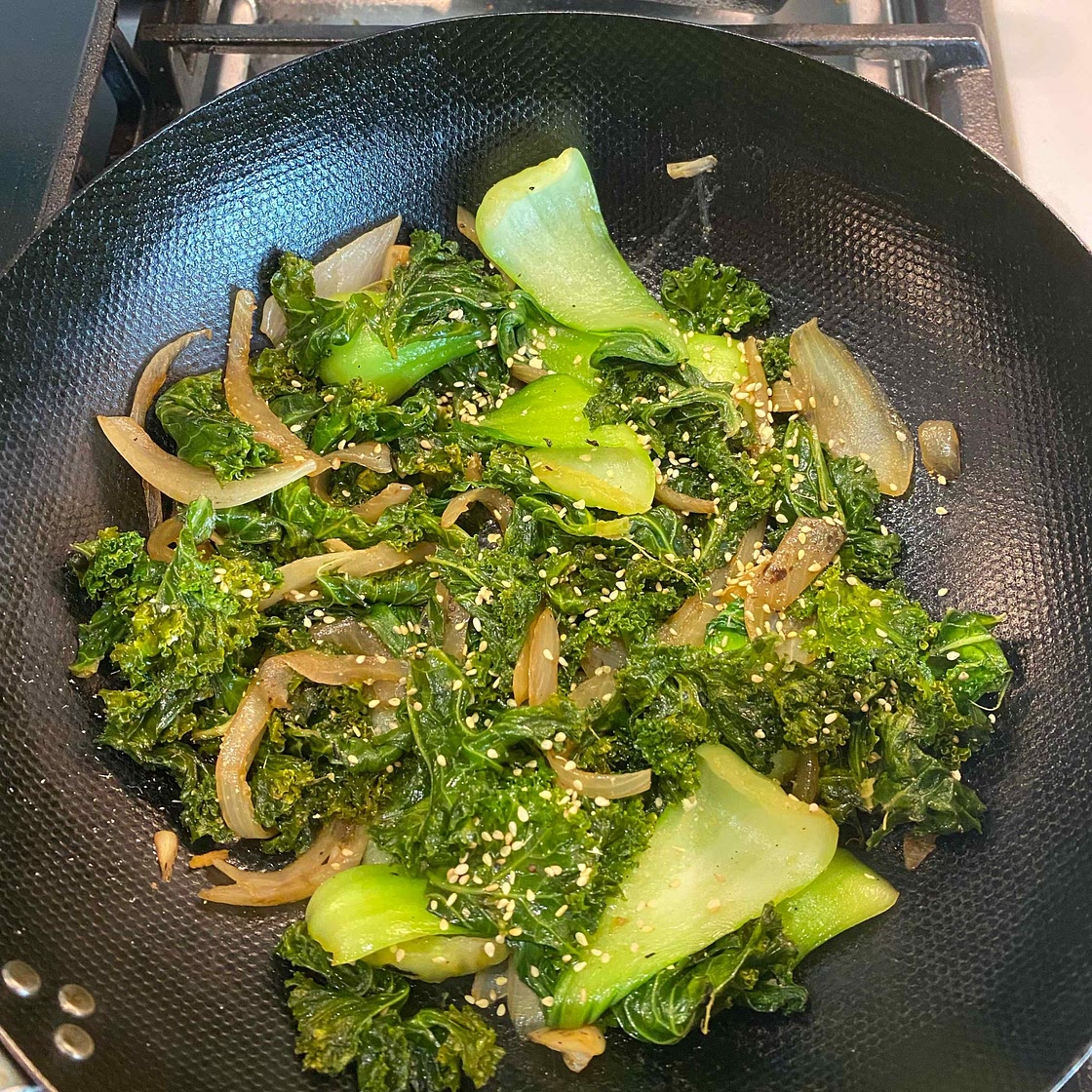 Kale and Ginger Stir Fry