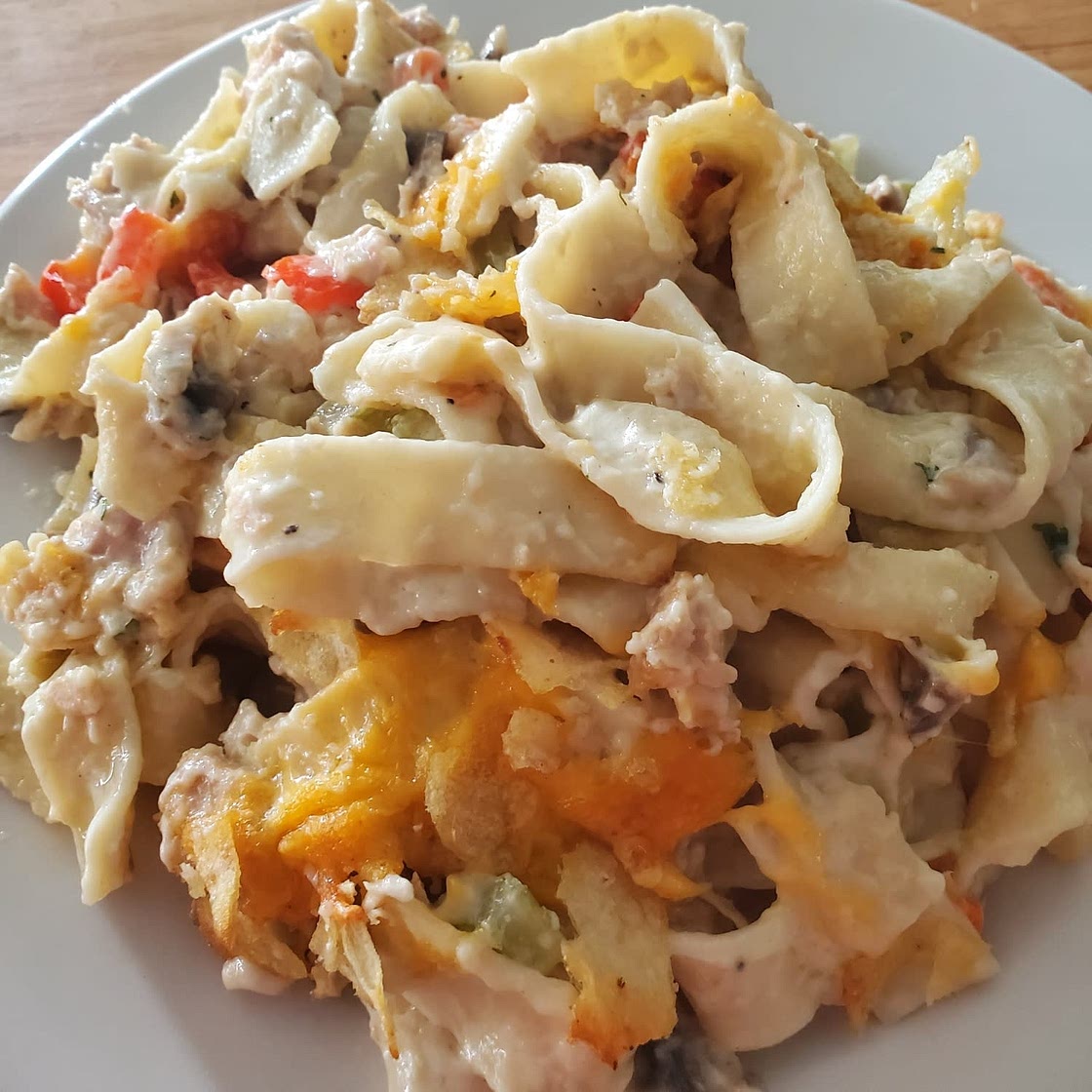 Gourmet Tuna Noodle Casserole