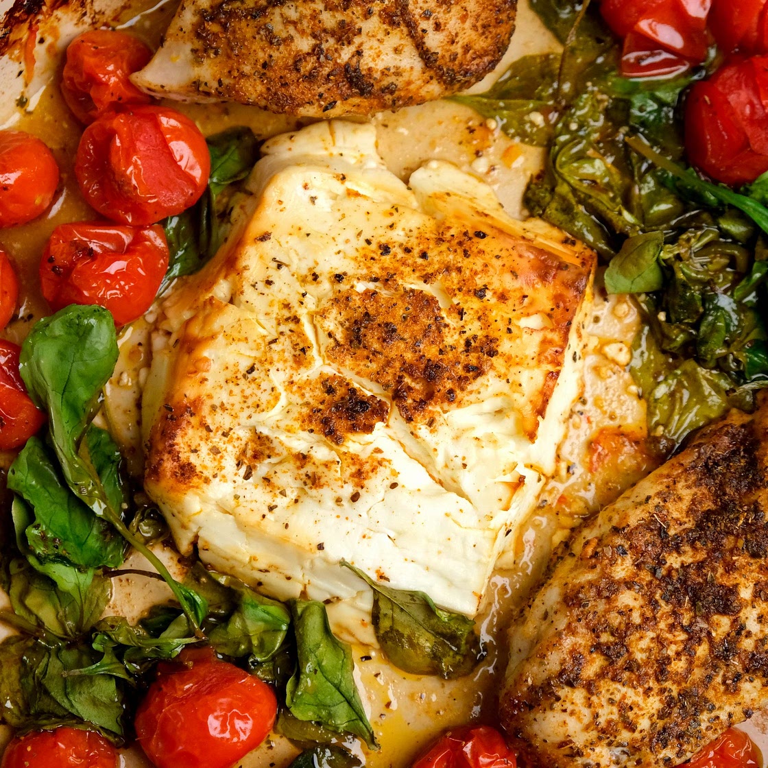 Baked Cajun Feta Orzo - The Good Bite