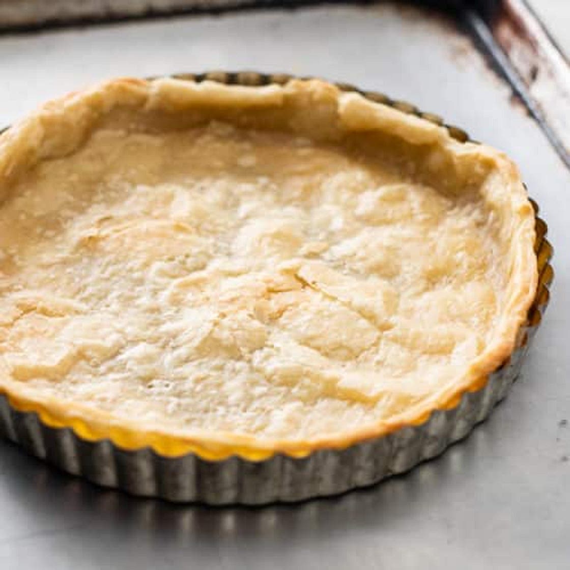 Blind Baked Pie Crust