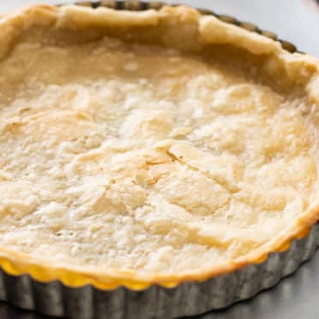 Blind Baked Pie Crust