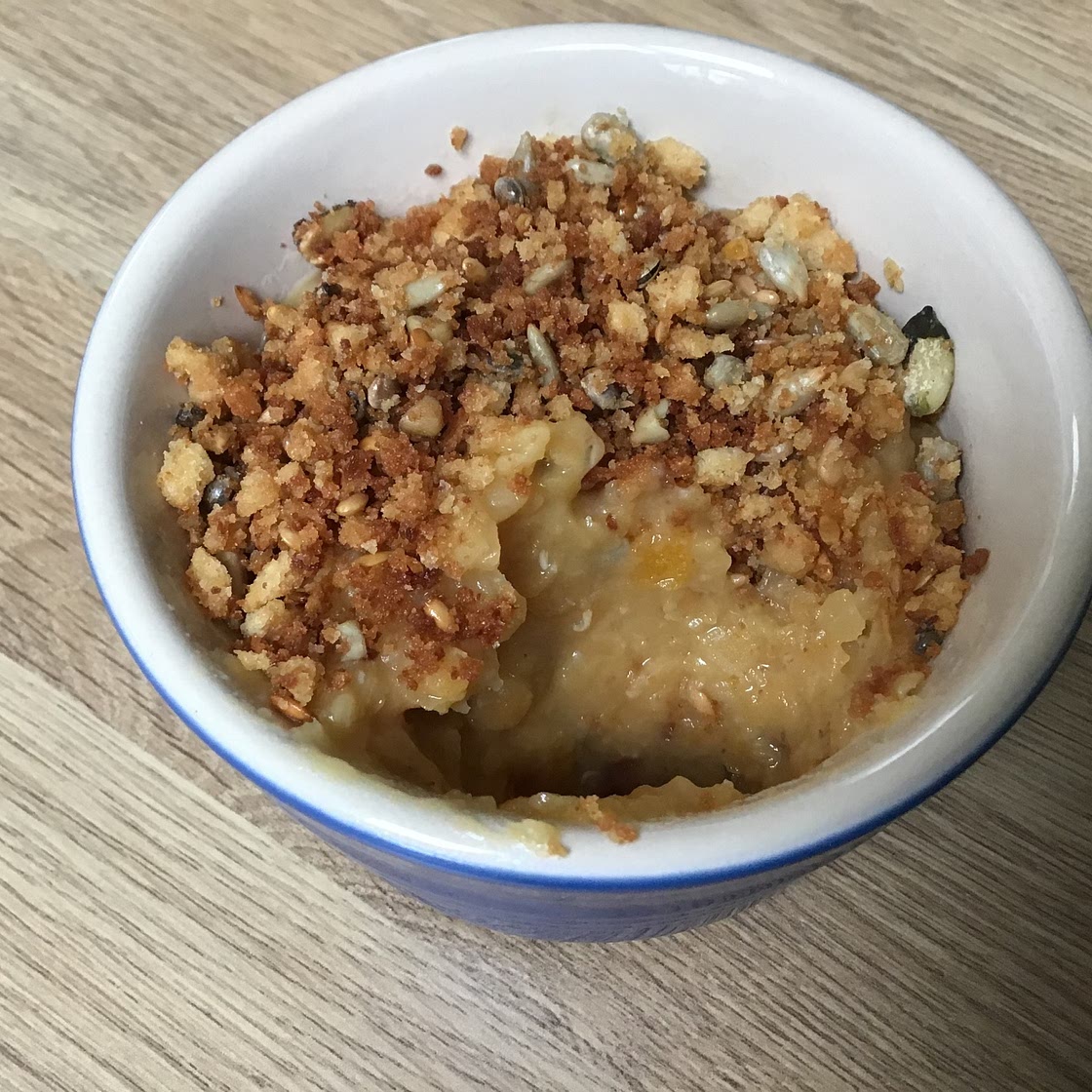 Apricot lentil pots
