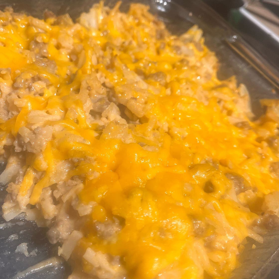 Hashbrown Beef Bake